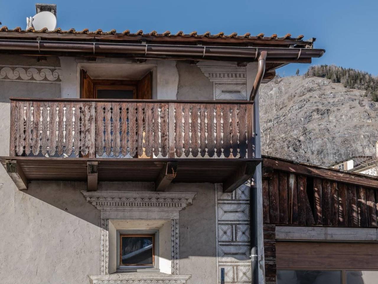 Ganze Wohnung, Chesa Sulegl - Öv inklusive in S-chanf, Sankt Moritz