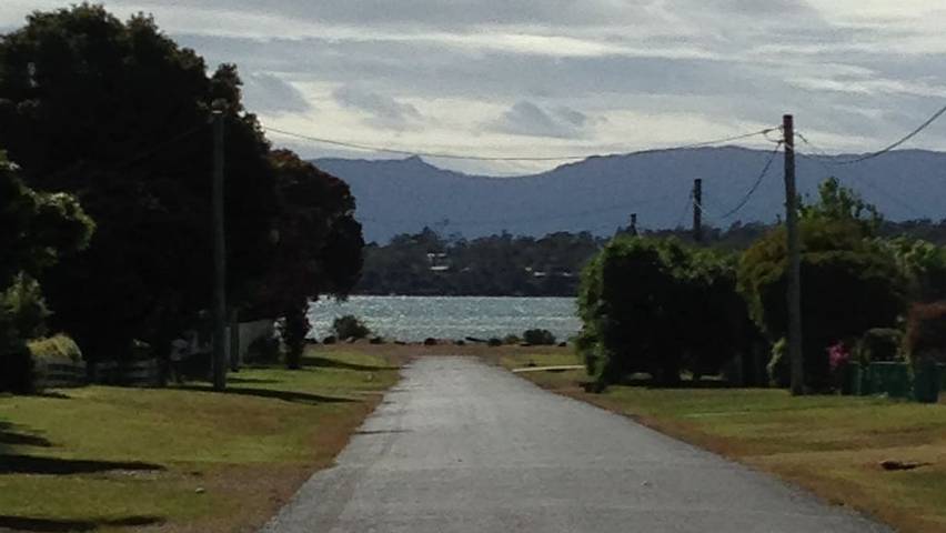 Holiday apartment for 4 people, with terrace, with pets in Tasmania