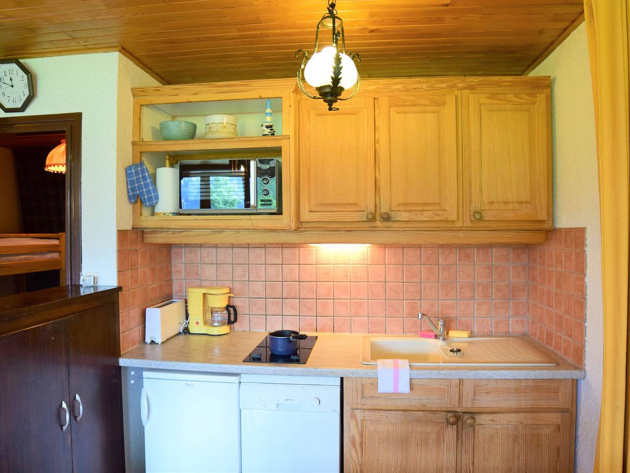 Estudio entero, Estudio para 5 pers. con balcón, sector Diable, se admiten mascotas in Vénosc, Les Deux Alpes