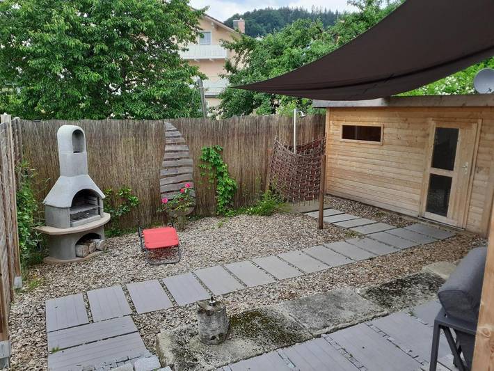 Ferienhaus für 4 Personen, mit Whirlpool und Terrasse sowie Garten und Sauna in Lindberg - 4