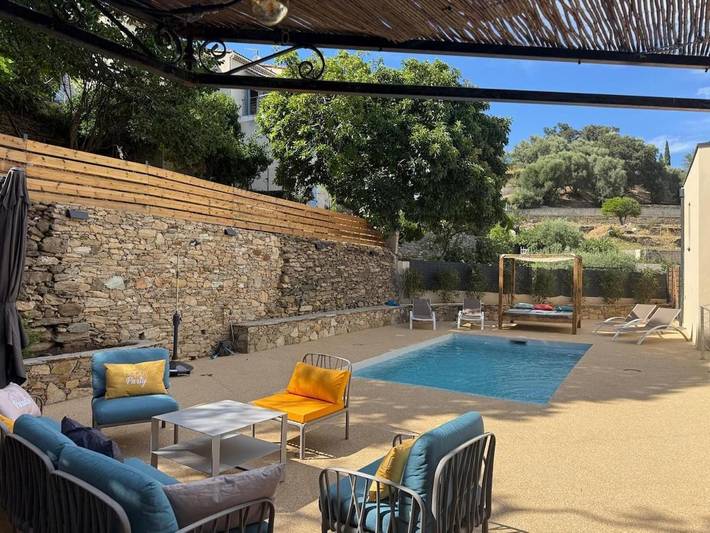 Villa pour 8 personnes, avec piscine et vue sur le lac ainsi que vue et jardin à Bastia - 2