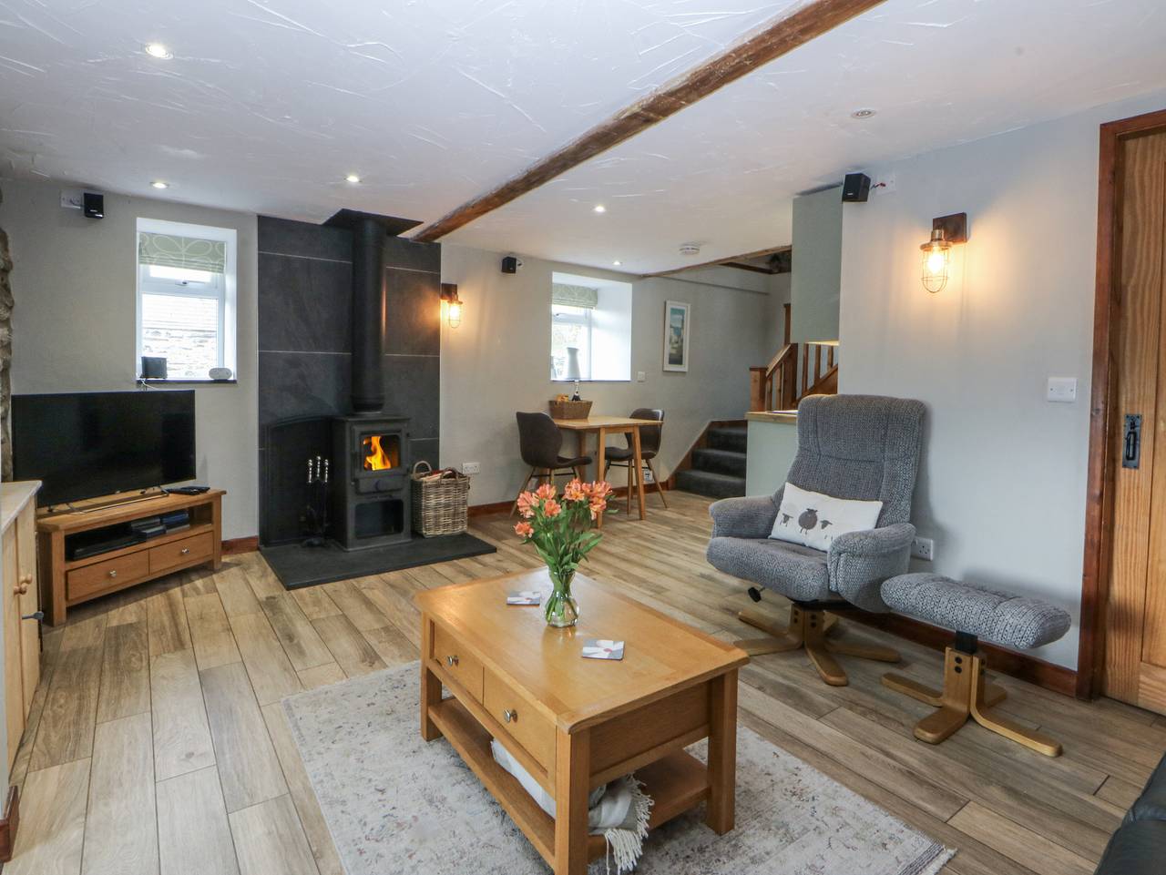 Casa rural para 2 personas con jardín in Snowdonia