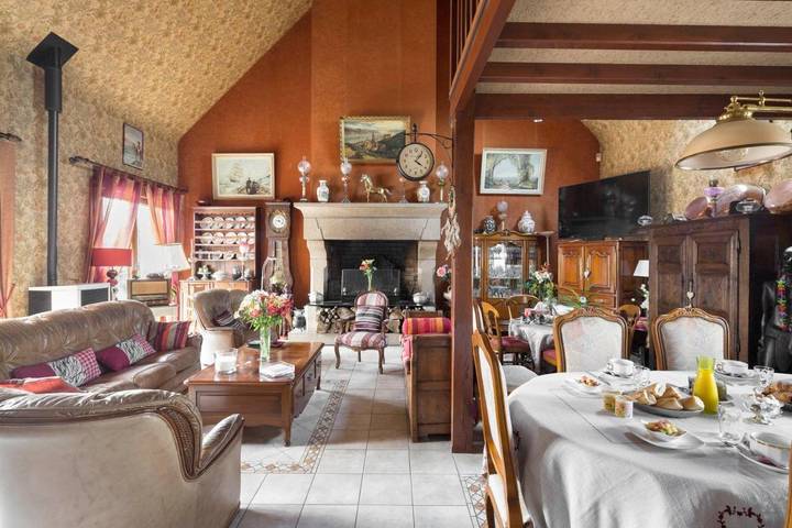 Chambre d’hôte pour 2 personnes, avec Terrasse ainsi que Jardin et Vue
