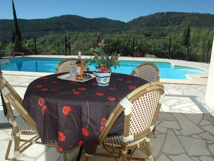 Location de vacances pour 5 personnes, avec piscine ainsi que jardin et terrasse, animaux acceptés à Bagnols-en-Forêt - 2