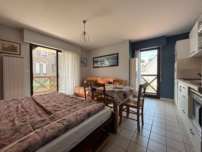 Gîte pour 4 personnes, avec terrasse dans Plage de Port-Lin - 4