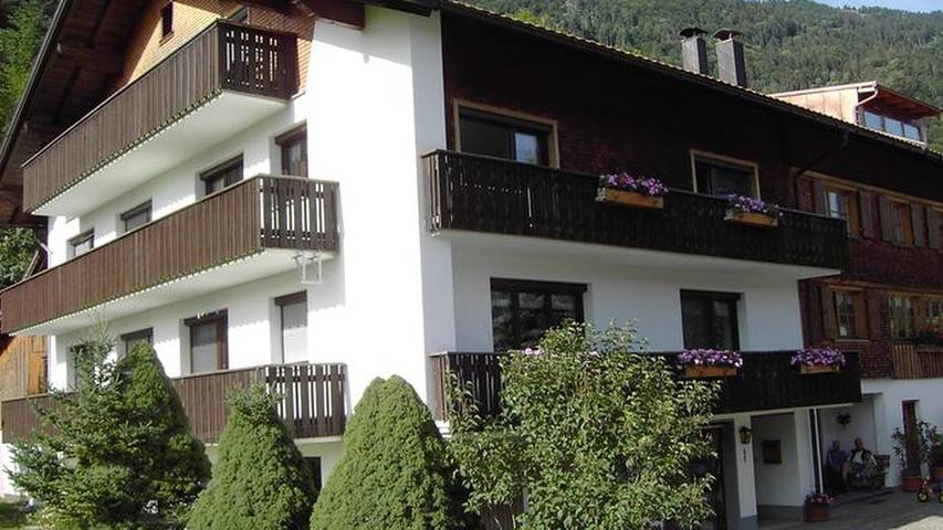 Gîte pour 6 personnes, avec balcon à Bezau - 3