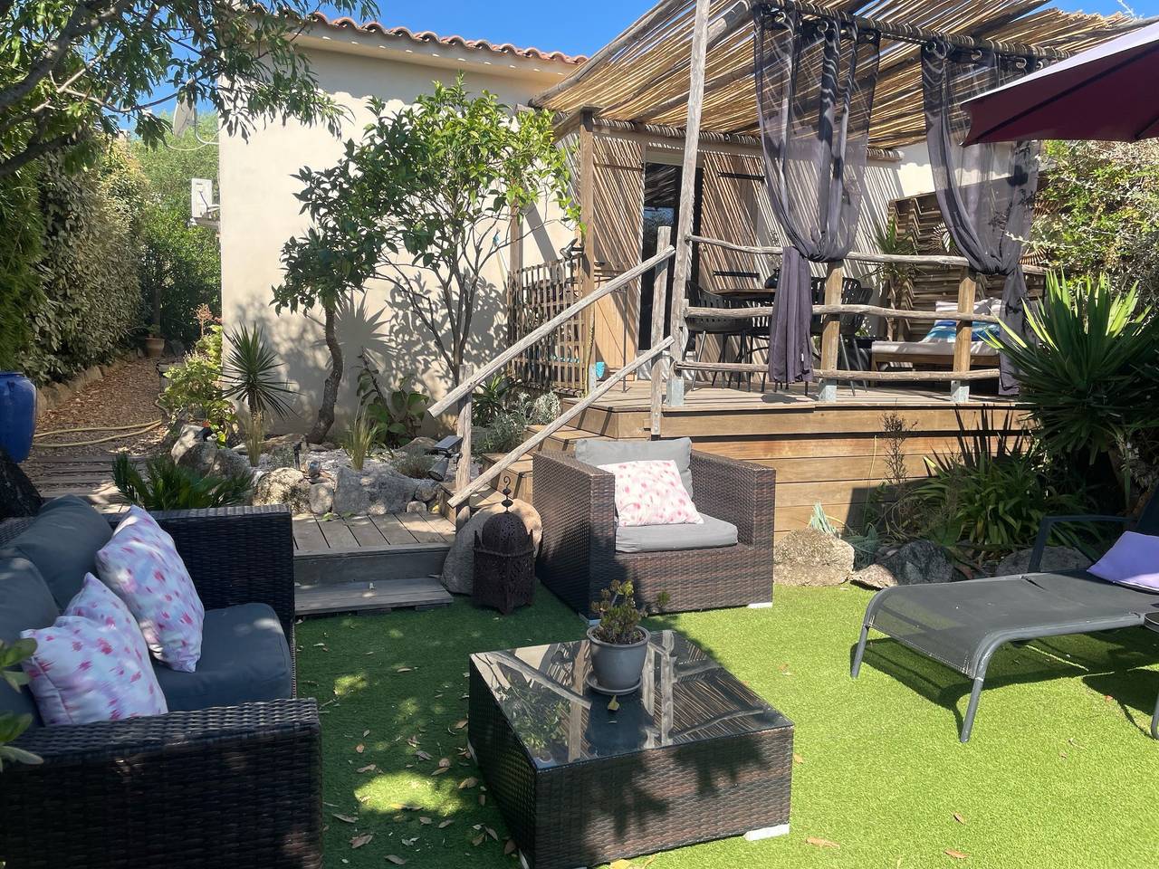 Appartement entier, Location appartement dans villa T2 vue sur mer in Sainte-Lucie de Porto-Vecchio, Zonza