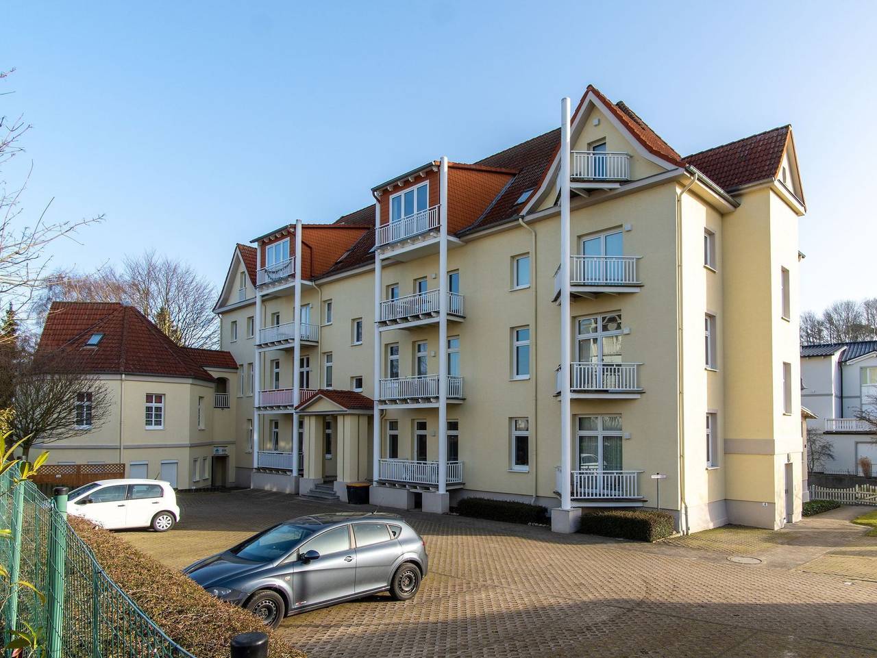 Ganze Ferienwohnung, Haus Godewind Fewo 5 mit Balkon - Apartment 5 / 3 - Raum - Apartment mit Balkon in Binz, Rügen