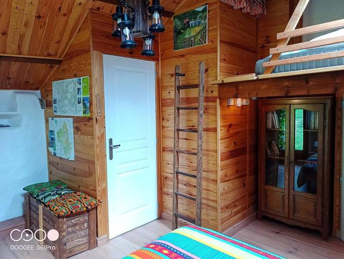 Maison de campagne pour 3 personnes, avec terrasse ainsi que vue et jardin à Viala-du-Tarn - 3