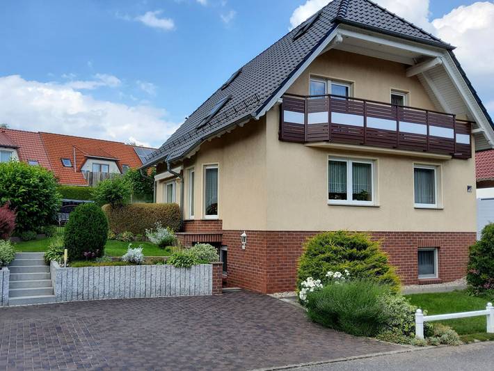 Ferienwohnung für 3 Personen, mit Terrasse und Garten, kinderfreundlich in Malchow