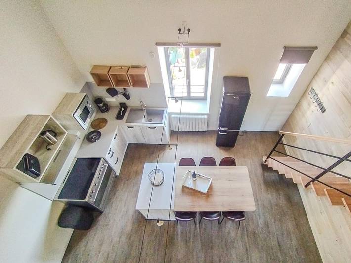 Helles Loft in Saulieu mit Kicker und Garten, ideal für Familie nahe Morvan in Saulieu, Montbard und Umgebung