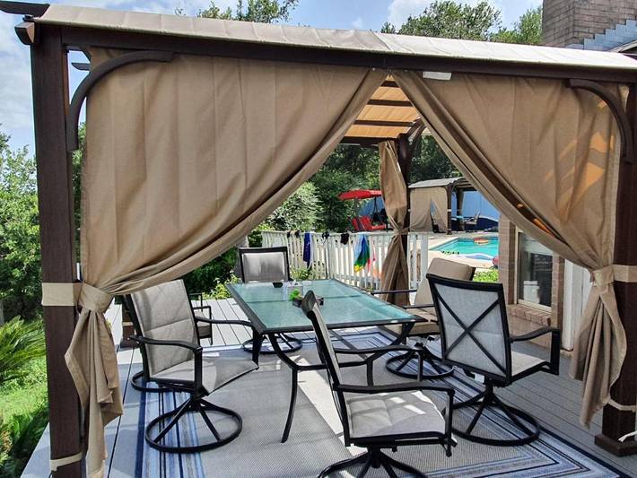 Albergue para 3 personas, con jardín además de vistas y piscina - 1