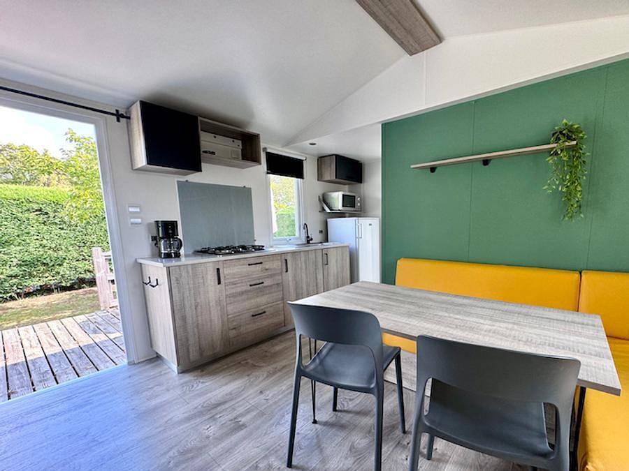 Camping La Nouvelle Croze - Mobilheim 4 personen - Komfort in Rouffignac-Saint-Cernin-de-Reilhac, Périgord Noir