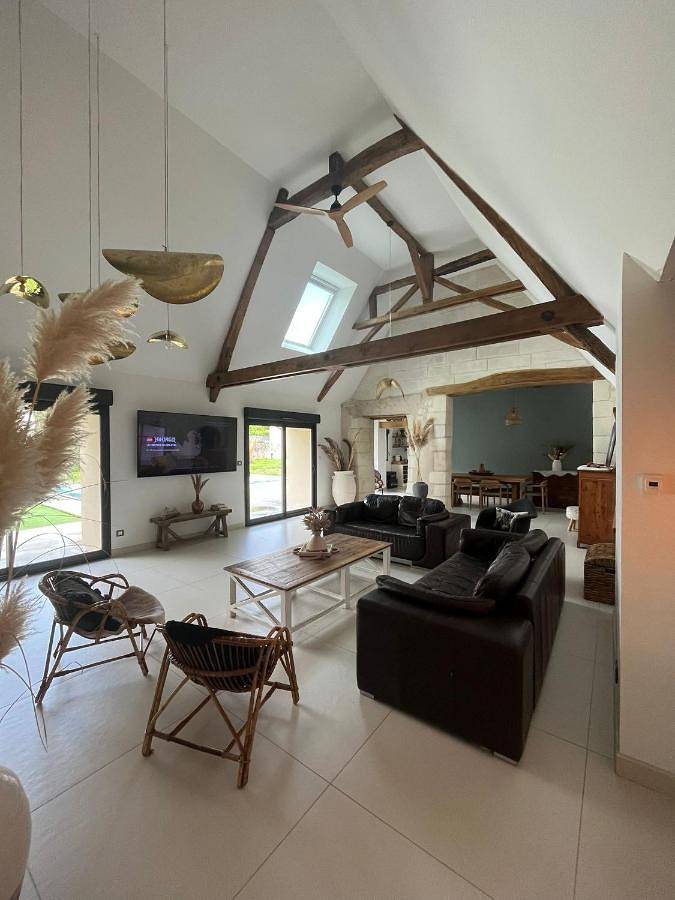 Chalet para 10 personas, con piscina y terraza - 1