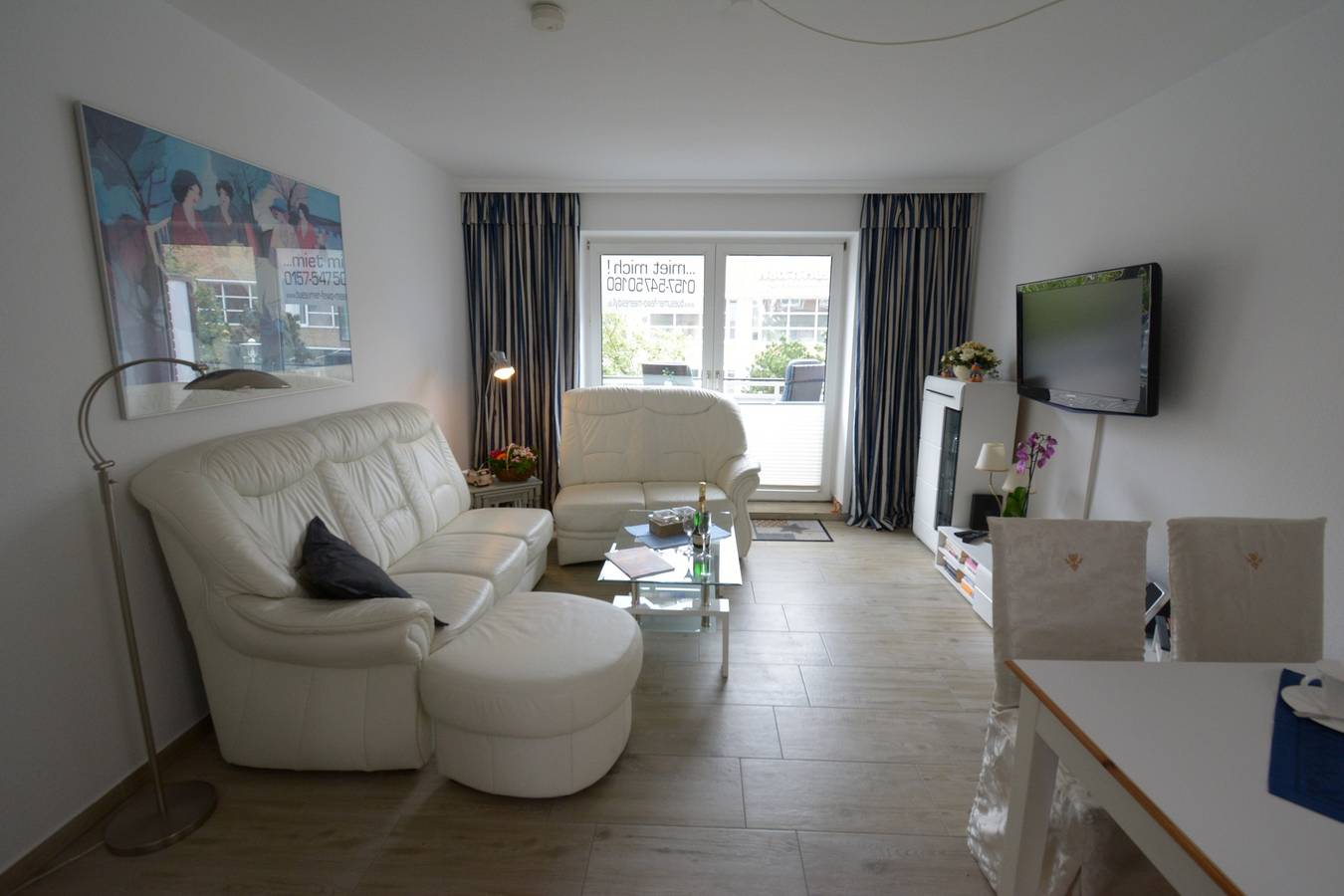 Ganze Ferienwohnung, Ferienwohnung Meeresidyll - 3-Raum-Ferienwohnung Meeresidyll 022/101 in Hafen Büsum, Hauptstrand Büsum