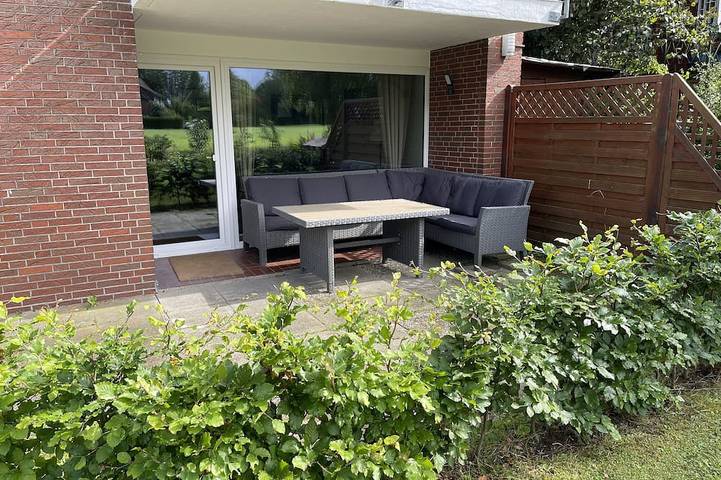 Ferienwohnung für 2 Personen, mit Garten und Balkon in Glückstadt