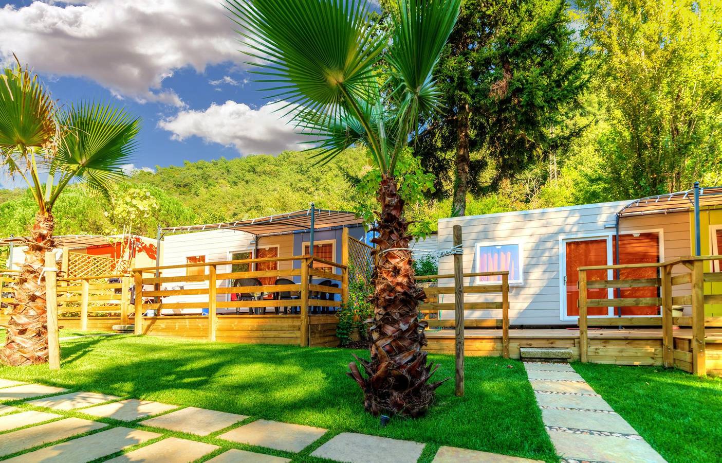 Camping Delle Rose — Stacaravan Hortensia in Isolabona, Alpes Ligures