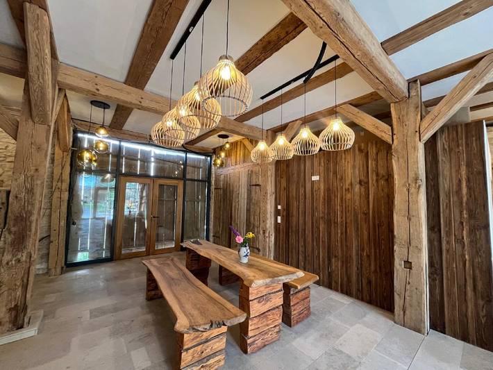 Ferienwohnung für 2 Personen, mit Balkon/Terrasse und Terrasse sowie Garten und Sauna in Franken - 3