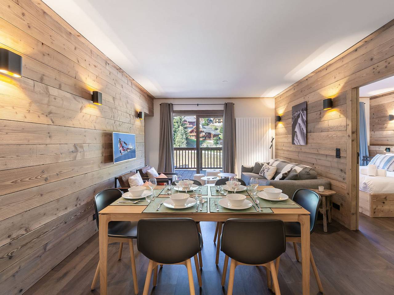 Entire apartment, Family apartment in the heart of Méribel in Méribel, Les Allues