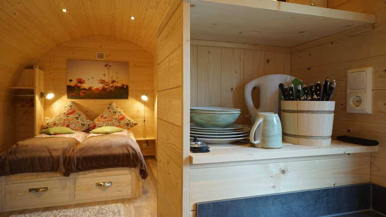 Ganze Ferienwohnung, Rhön Lodges in Poppenhausen, Rhön-Hessen