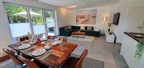 Ferienhaus für 4 Personen, mit Balkon und Garten in St. Peter-Ording