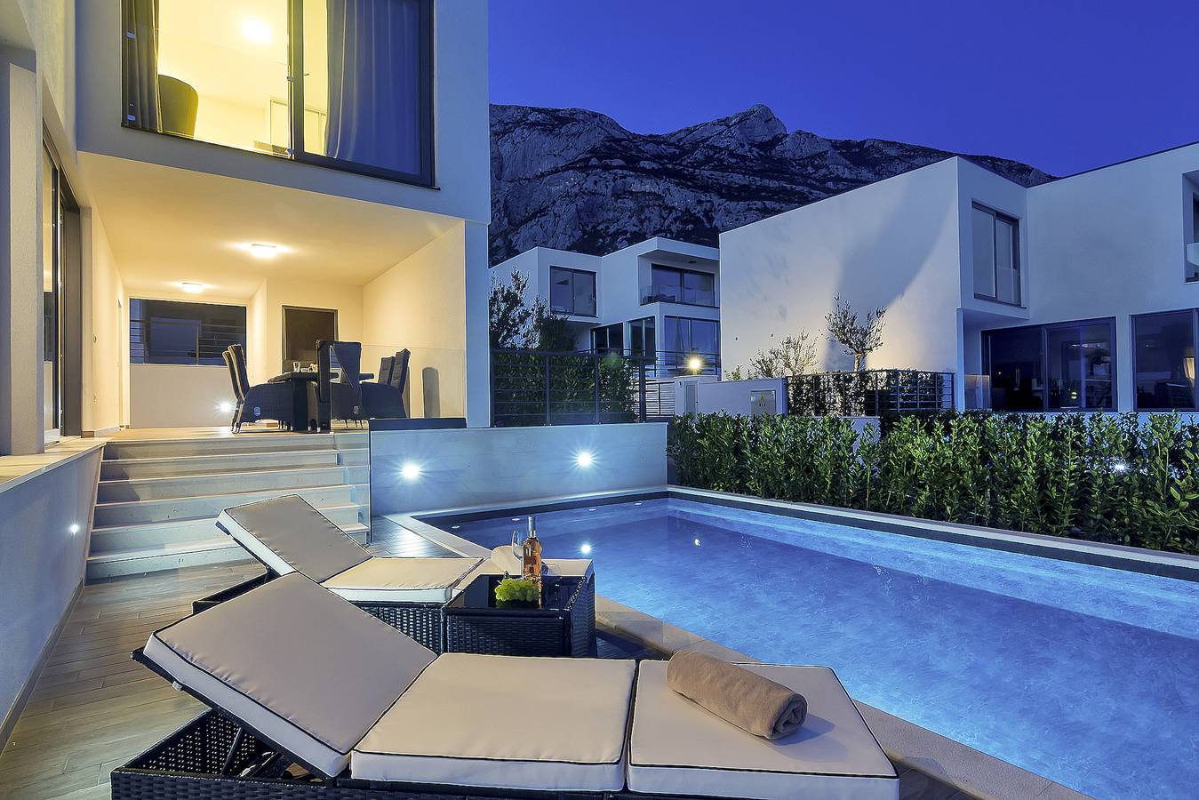  Villa Nera1 mit Pool in Makarska, Makarska Riviera
