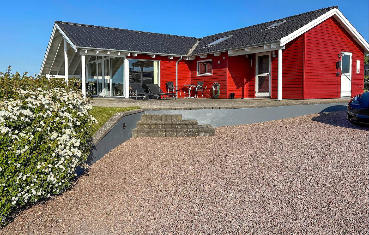 Ferienhaus für 6 Personen mit Terrasse in Hesseløje, Fåborg