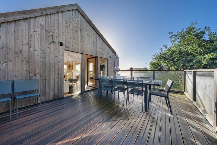 Villa Grande Est, Spa privé, idéal vacances famille in Plounéour-Trez, Région de Brest