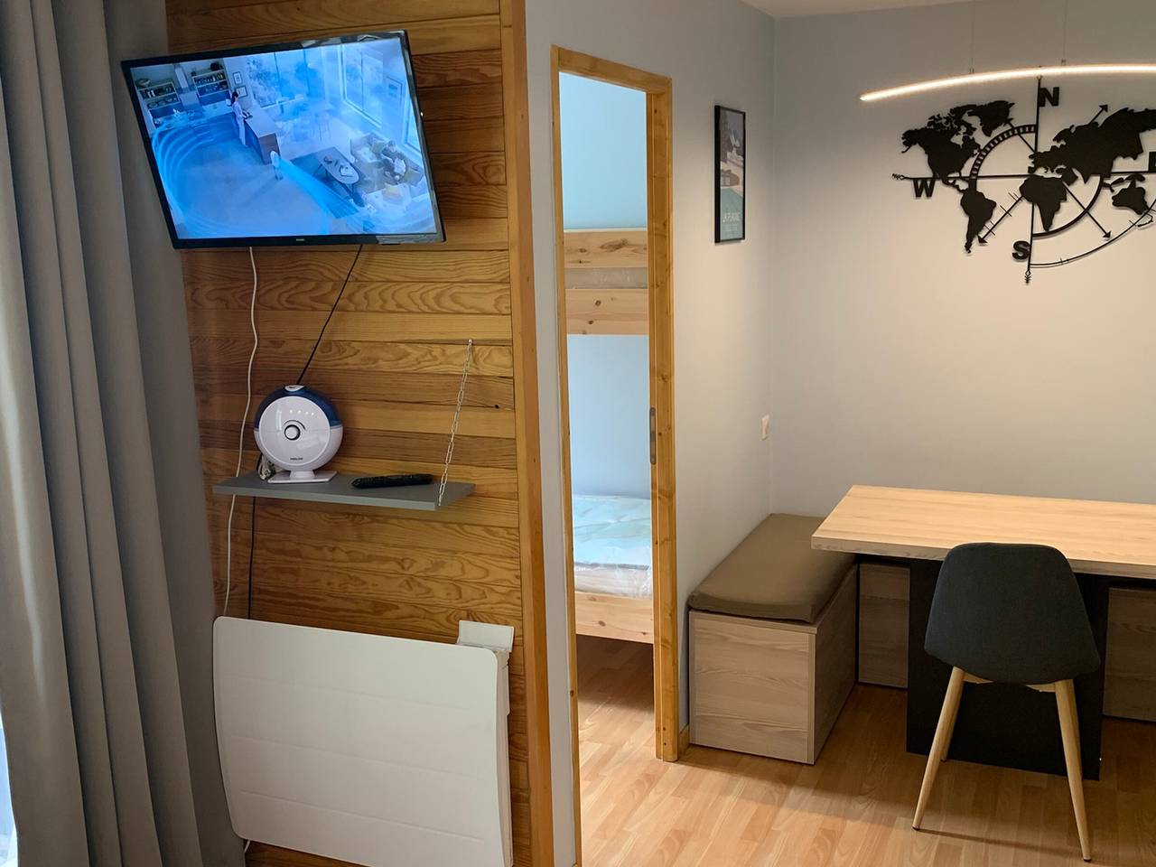 Ganze Wohnung, Plagne Bellecôte - 4 Pers, Renovierte Wohnung mit Pool in La Plagne, La Plagne-Tarentaise