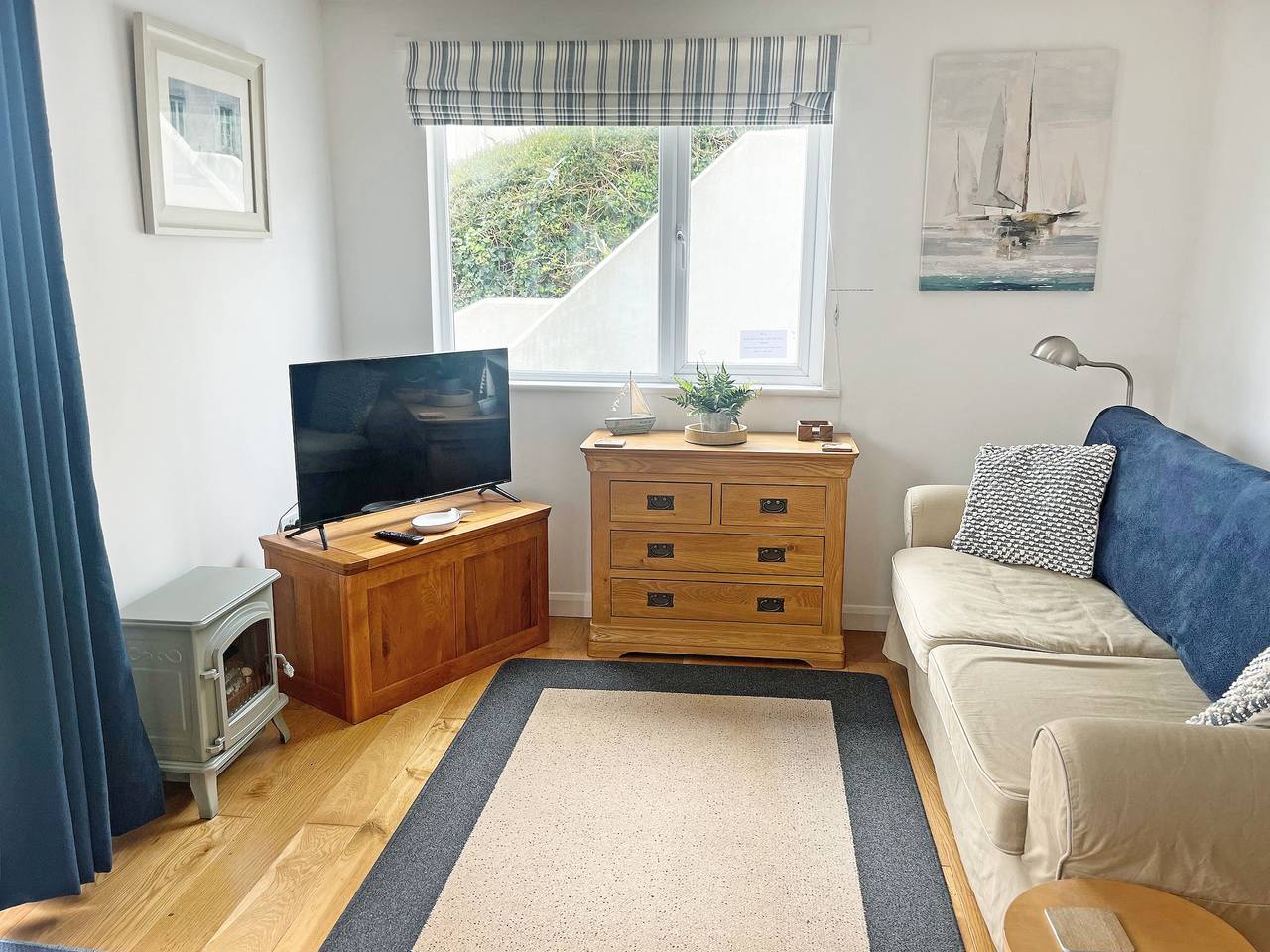 Ganze Wohnung, Ferienwohnung für 2 Personen mit Garten in St Mawes, Cornwall