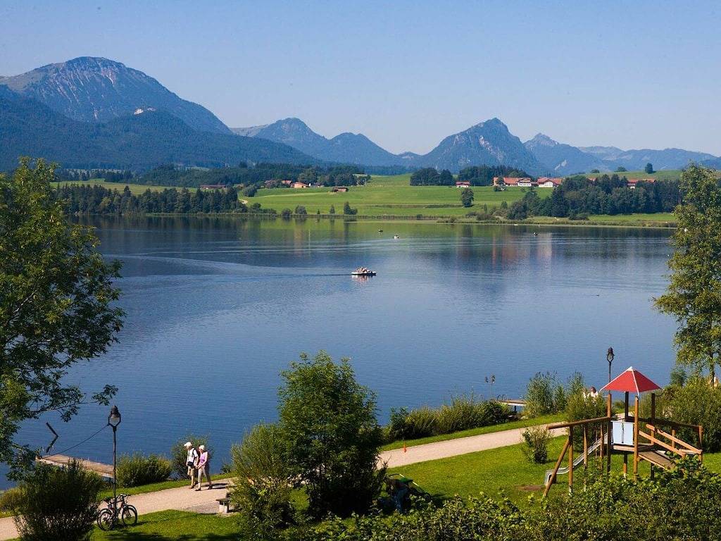 Keller - Panoramablick in Hopfen am See, Bayerisch Schwaben