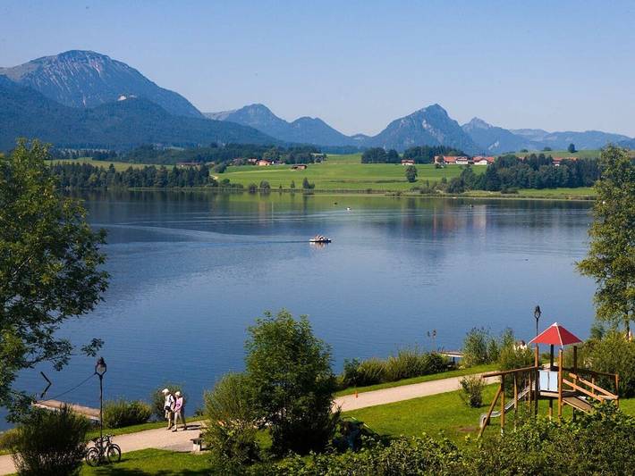 Ferienhaus für 2 Personen, mit Balkon und Garten in Hopfen am See