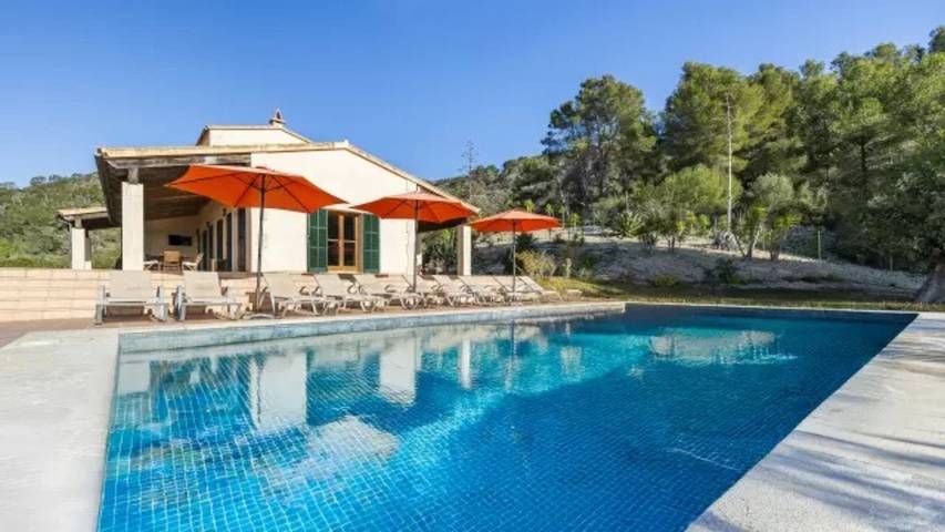 Casa rural 'Son Aladern' con vistas a la montaña, Wi-Fi y aire acondicionado in Es Carritxó, Felanitx