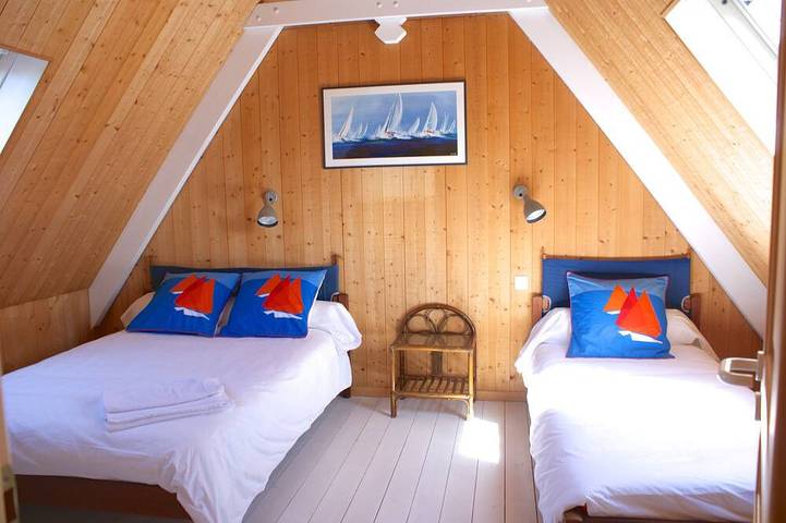 Location de vacances pour 5 personnes, avec terrasse et jardin dans Plage Trestignel - 4