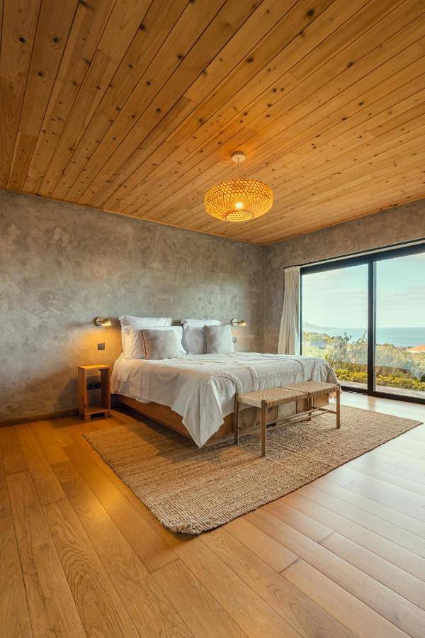 Ferienwohnung für 6 Personen, mit Balkon und Pool sowie Ausblick auf Pico (Azoren)