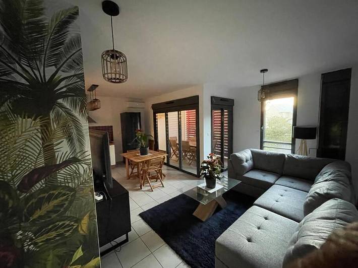 Gîte pour 6 personnes, avec terrasse et vue, animaux acceptés dans la Ravine Blanche - 2