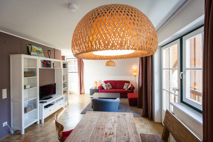 Ferienwohnung für 6 Personen, mit Balkon