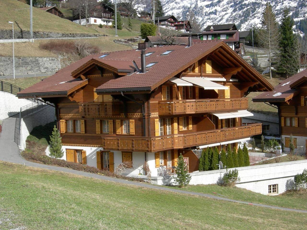Geheel vakantieappartement, Chamonix 2-Bettwohnung in Grindelwald, Grindelwald en omgeving