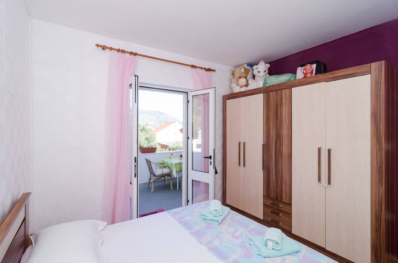 Gästehaus für 2 Personen mit Meerblick in Brasina, Dubrovnik-Neretva