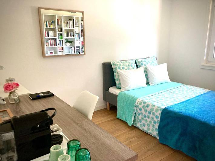 Maison d’hôte pour 2 personnes, avec Terrasse ainsi que Jardin et Vue