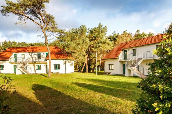 Ferienwohnung für 4 Personen, mit Terrasse und Garten sowie Ausblick