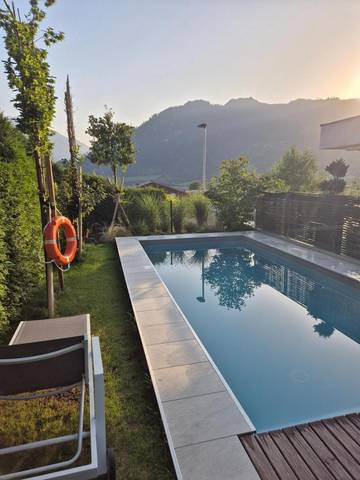 Ferienwohnung für 4 Personen, mit Garten und Pool sowie Ausblick, mit Haustier in Sankt Johann im Pongau
