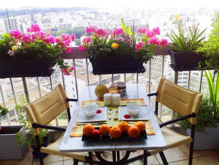 Apartamento de vacaciones para 2 personas, con vistas y jardín - 1