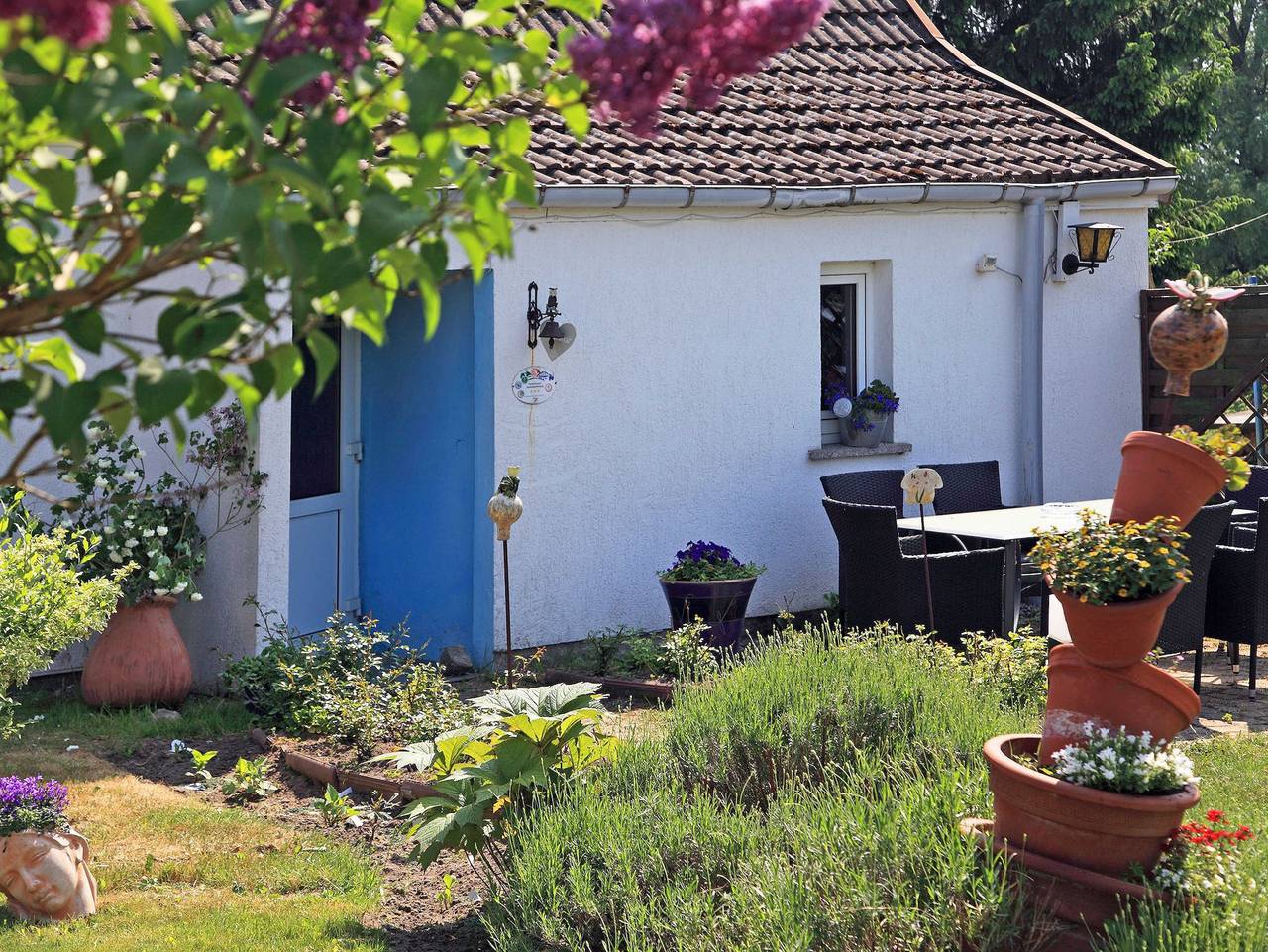 Ganze Ferienwohnung, Familienfreundliche Ferienwohnung mit großem Garten - Ferienwohnung in Rubkow, Vorpommern