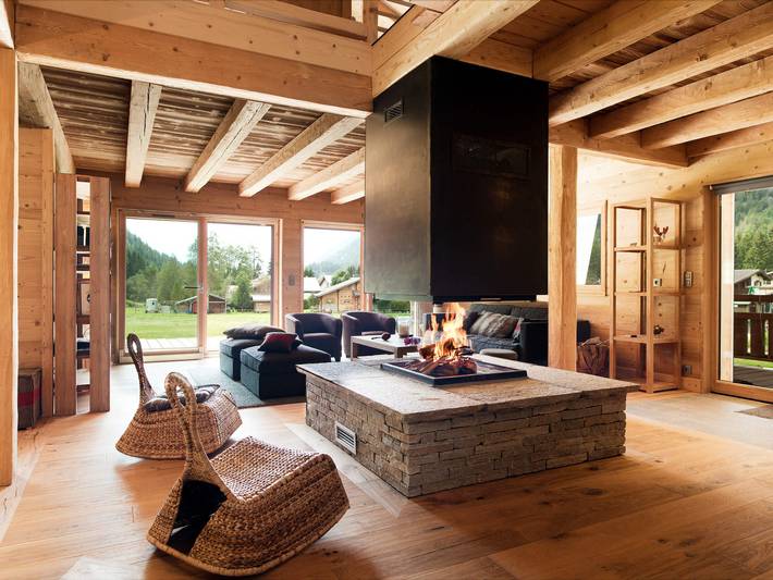 Ferienhaus für 12 Personen, mit Balkon und Sauna in Chamonix