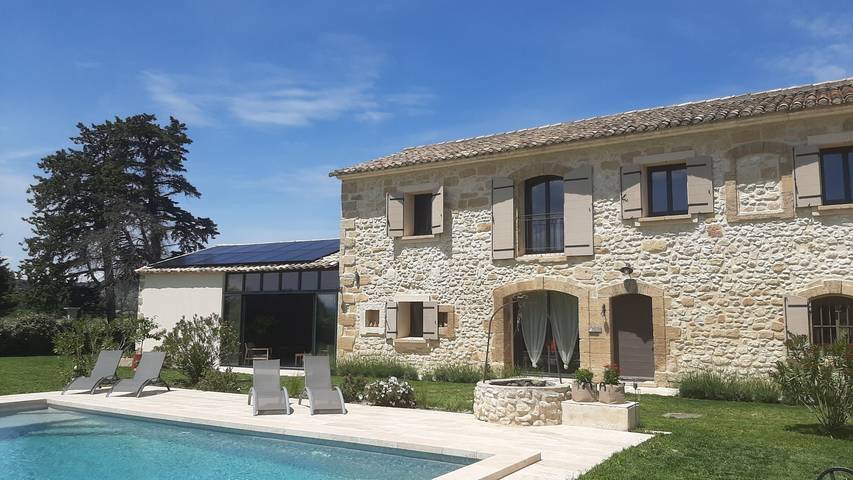 Chambre d’hôte pour 2 personnes, avec piscine et jardin
