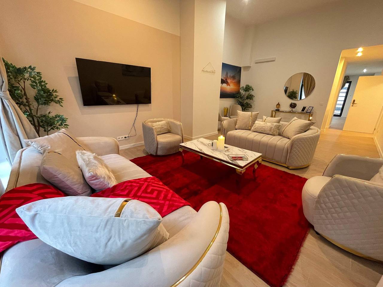 Geheel appartement, Een pareltje met zes gastenkamers vlakbij de in Antwerpen, Antwerpen en omgeving