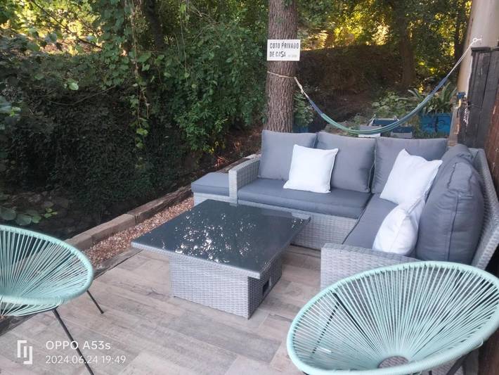 Casa rural para 10 personas, con jardín y vistas, Se admiten mascotas en Sotoserrano