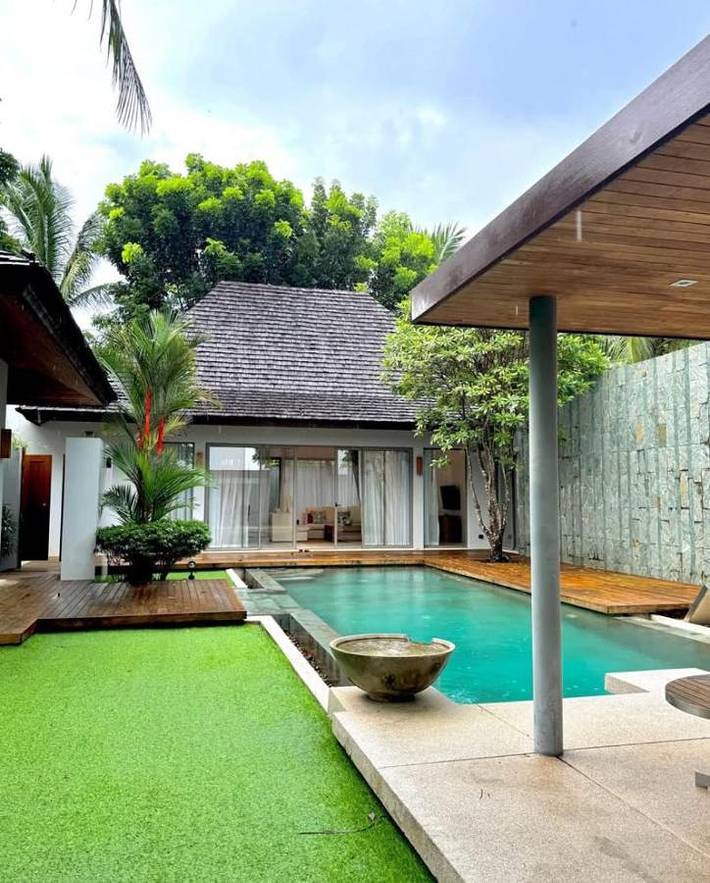 Chalet para 8 personas, con vistas además de terraza y piscina - 1