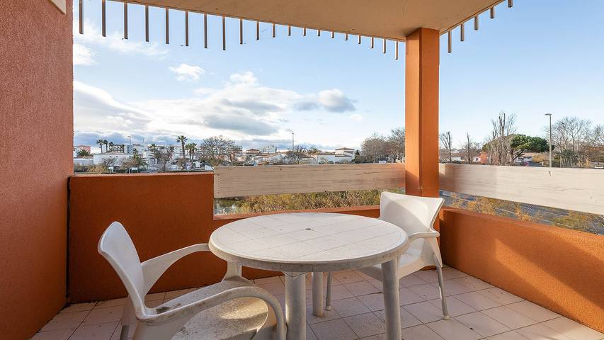 Ferienwohnung für 4 Personen, mit Balkon und Pool in Cap d'Agde - 2